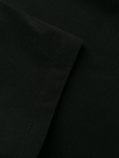 Shop Karl Lagerfeld Ikonik Print T-shirt In Black
