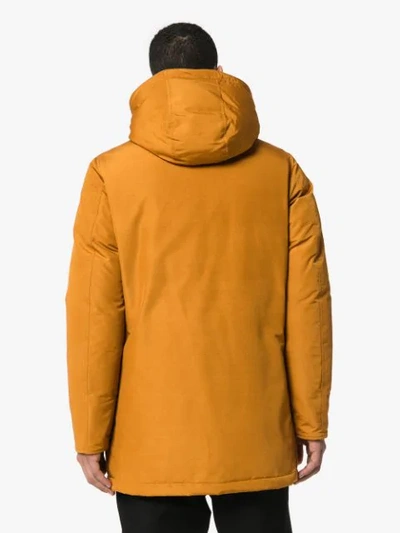 Shop Woolrich Arctic Parka Down Coat In Brown