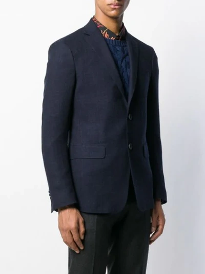Shop Etro Paisley Lined Single-breasted Blazer In 200