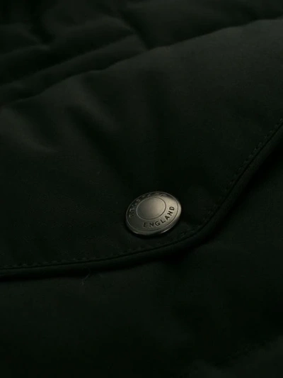 Shop Belstaff Traverse Hooded Parka Coat In Black
