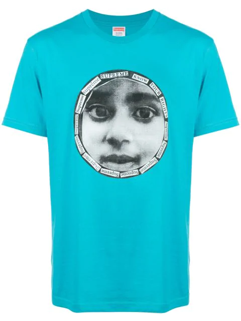 supreme blue t shirt