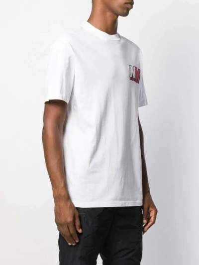 Shop Napa By Martine Rose Logo Print T-shirt In White