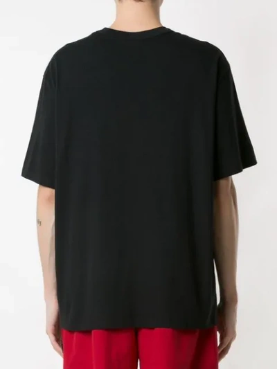 Shop Àlg Skull Oversized T-shirt Álg + Hering In Black