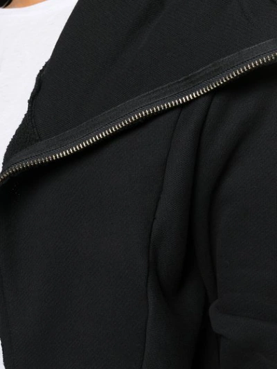 Shop Army Of Me Hooded Soft Coat In Black