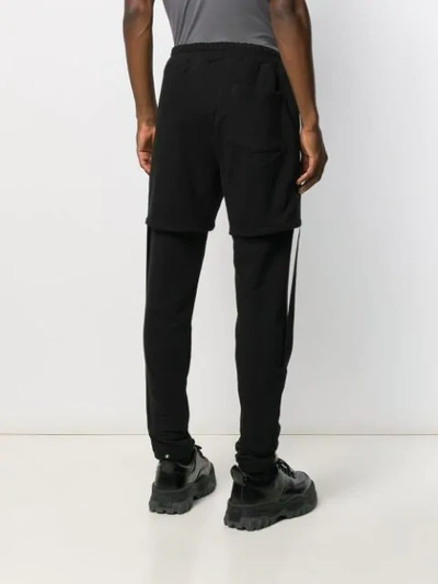 Shop D.gnak By Kang.d Layered Track Pants In Black