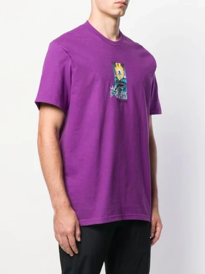 Supreme Ghost Rider Tee In Purple