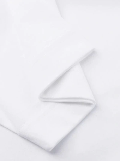 Shop Bottega Veneta Tag Detail T-shirt In 9122 White