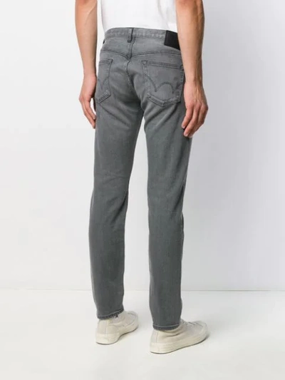 Shop Edwin Straight Leg Jeans In Grey