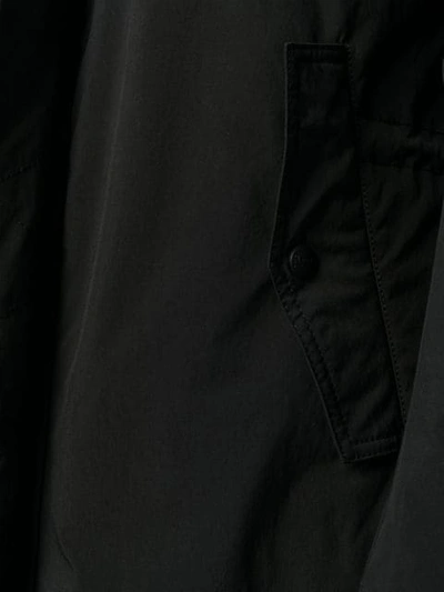 Shop Herno Zip-front Padded Coat In Black