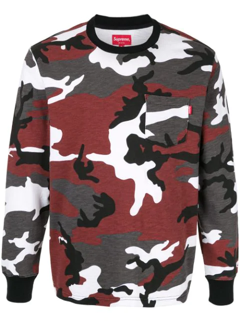 supreme camouflage shirt