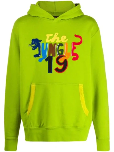 Shop Just Don The Jungle Hoodie In Green