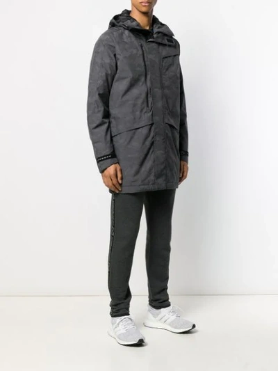 HOODED PADDED COAT