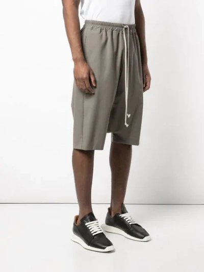 Shop Rick Owens Relaxed-fit Shorts In Brown