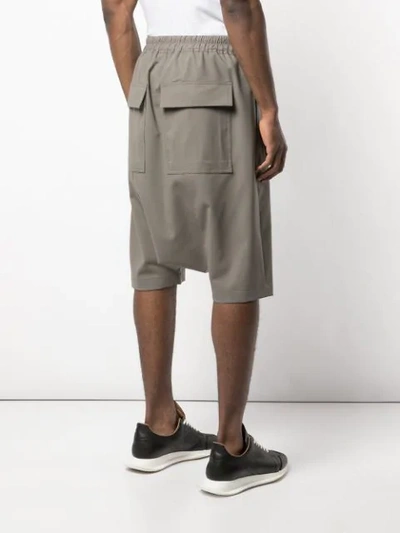 Shop Rick Owens Relaxed-fit Shorts In Brown