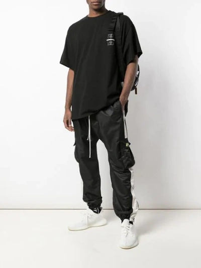 Daniel Patrick Graphic T-shirt In Black