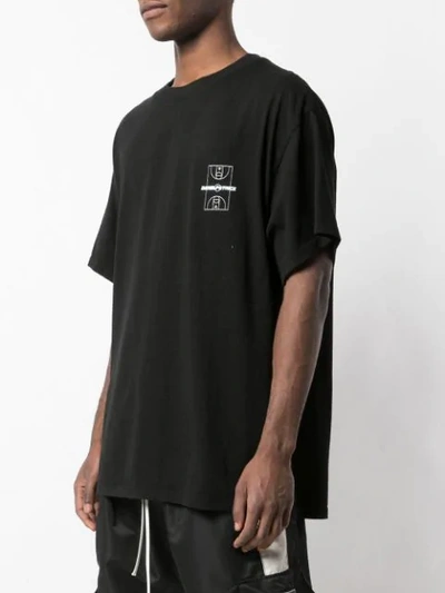 Daniel Patrick Graphic T-shirt In Black