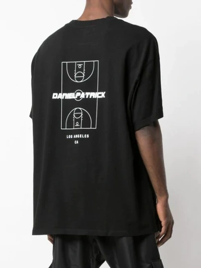 Daniel Patrick Graphic T-shirt In Black