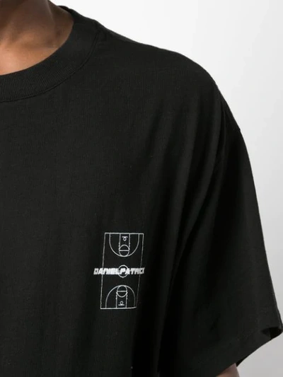 Daniel Patrick Graphic T-shirt In Black