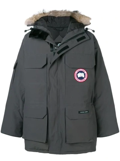 Shop Canada Goose Expedition Parka In Grey