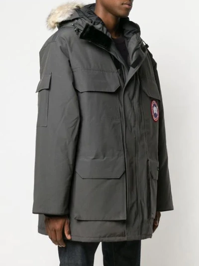 Shop Canada Goose Expedition Parka In Grey