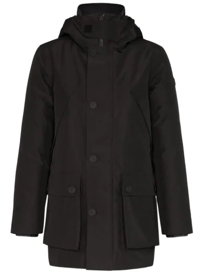 Shop Woolrich Gore-tex Storm Mountain Parka In Black