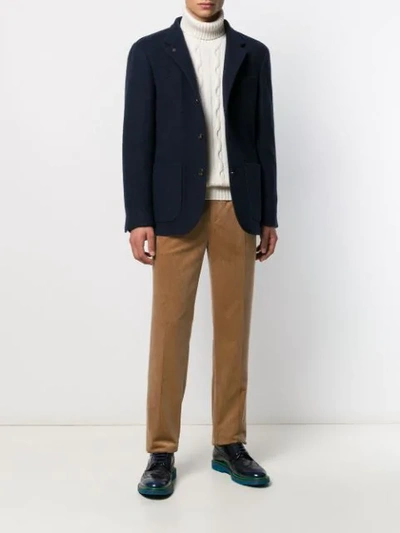 STRAIGHT-LEG CORDUROY TROUSERS