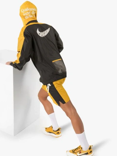 Shop Nike X Gyakusou Colour Block Sports Jacket In Black