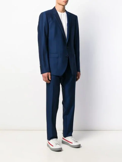 Shop Dolce & Gabbana Classic Two-piece Suit In Blue