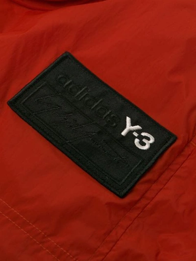 Shop Y-3 Striped Performance Jacket In Orange