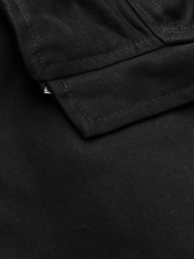 Shop Ih Nom Uh Nit Mid-length Logo Coat In Black