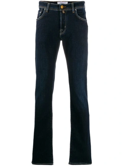 Shop Jacob Cohen Regular Slim-fit Jeans In Blue