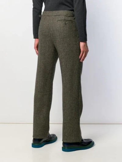 Shop Holland & Holland Classic Leg Trousers In Brown