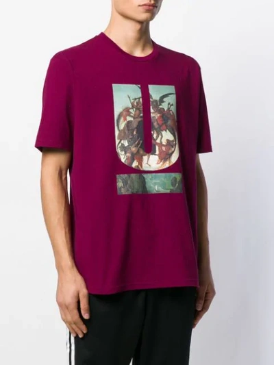 Shop Undercover U Graphic Print T-shirt In Pink
