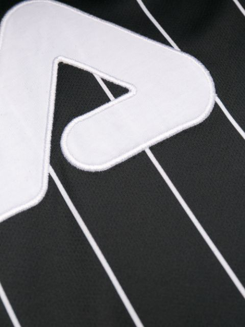 Fila Dawn Baseball Striped Shirt In Black | ModeSens
