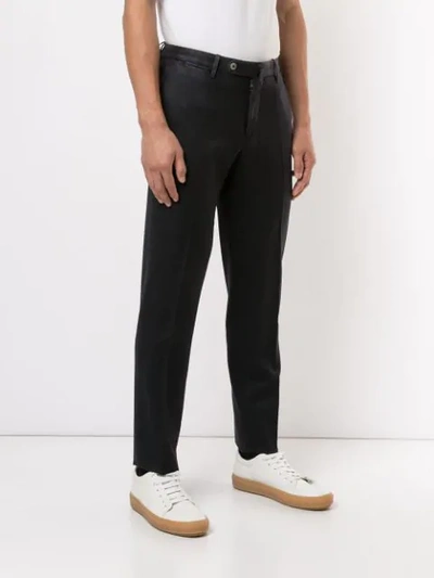 Corneliani Slim Fit Chinos In Grey