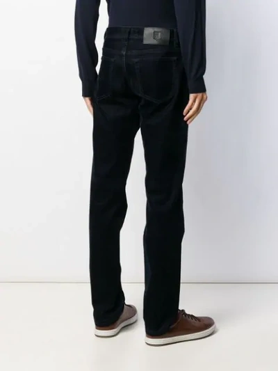 Corneliani Straight Jeans In Blue