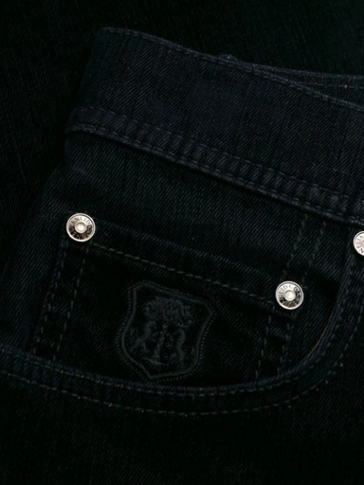 Corneliani Straight Jeans In Blue