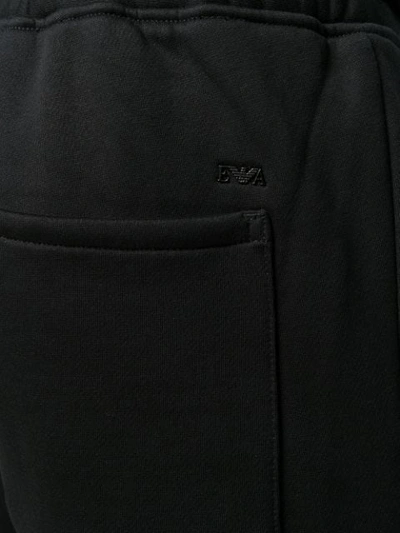 Shop Emporio Armani Straight-leg Trousers In Black