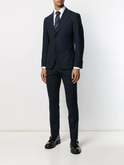 Shop Maurizio Miri Keanu Arold Two-piece Suit In Blue