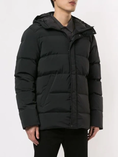 Shop J. Lindeberg Puffer Jacket In Black