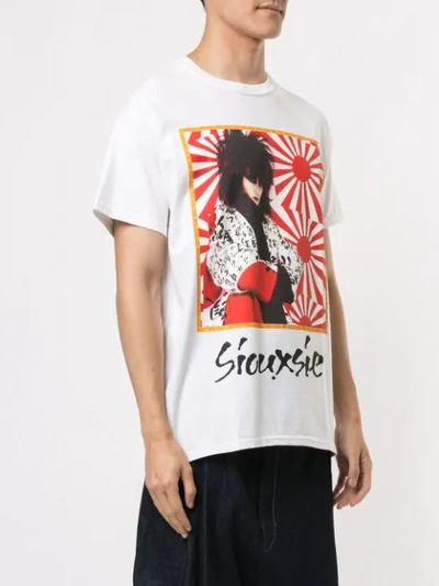 Shop Kidill Siouxsie Sioux Print T-shirt In White