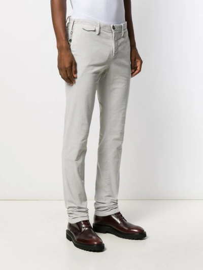 Shop Pt01 Straight-leg Trousers In Grey