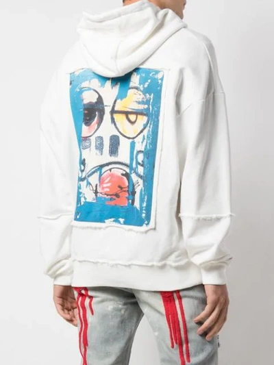 Haculla Cooked Printed Hoodie In White