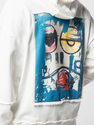 Haculla Cooked Printed Hoodie In White