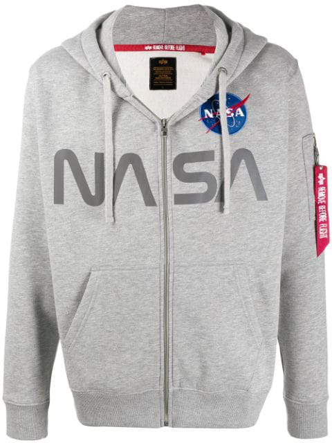 grey nasa hoodie