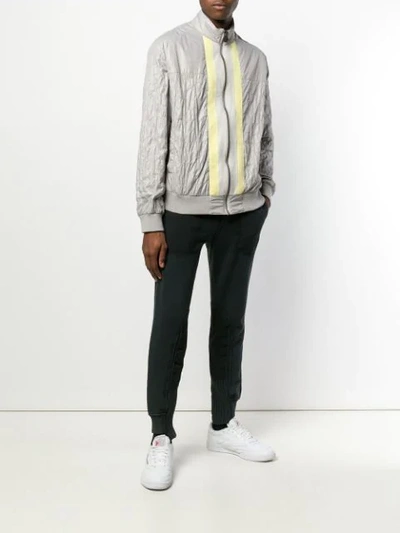 Shop Puma Crinkled Lightweight Jacket In Grey