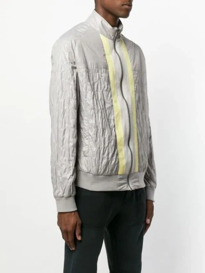 Shop Puma Crinkled Lightweight Jacket In Grey