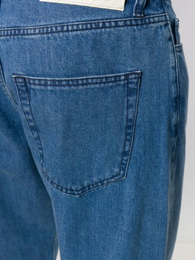 Shop Sunnei Weite Jeans In Washeddenim