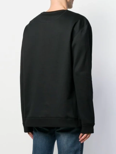 Shop Valentino Sweatshirt In Black