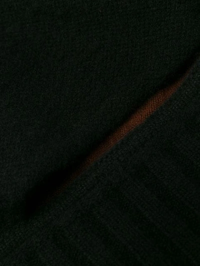 Shop Ziggy Chen Cashmere Button Cardigan In Black
